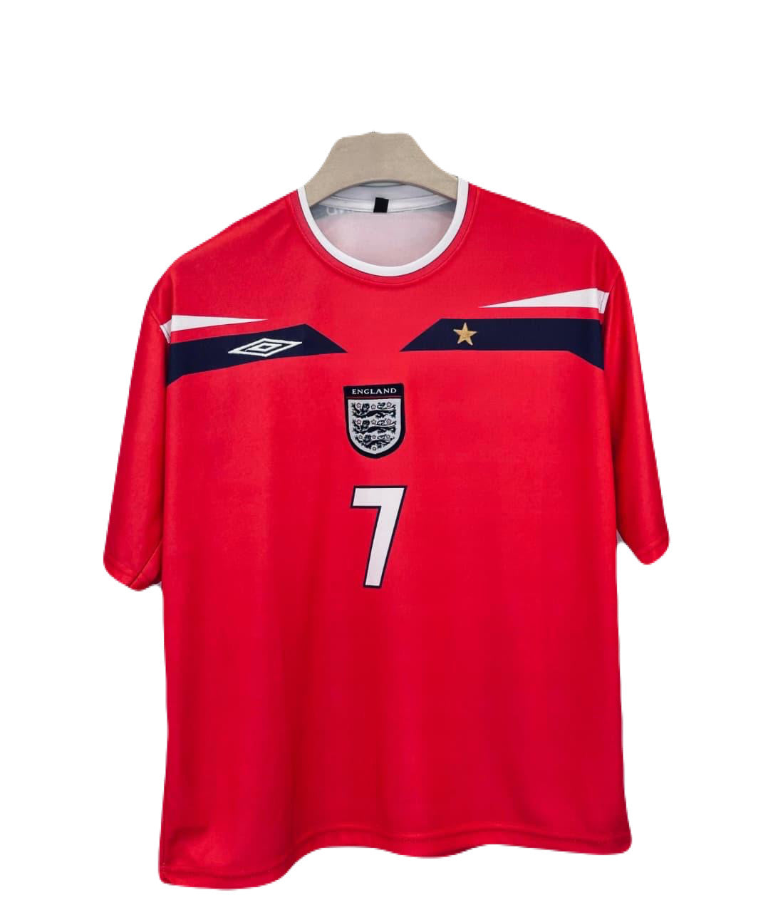 England 2008 Away kit Beckham Five sleeve - P805 bmg store