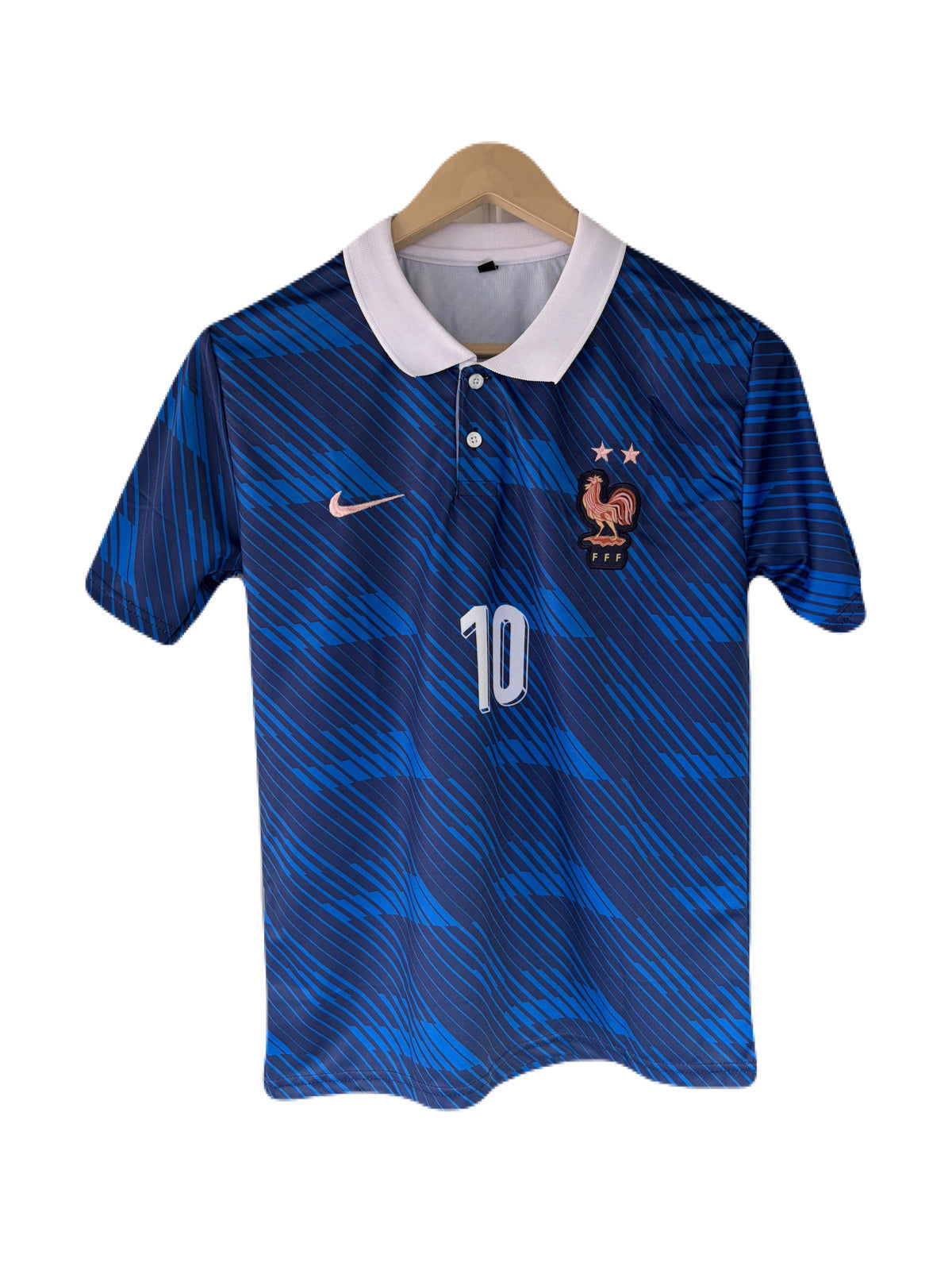 Mbappe France 2026 World cup Home Half sleeve collar Embroidery -
