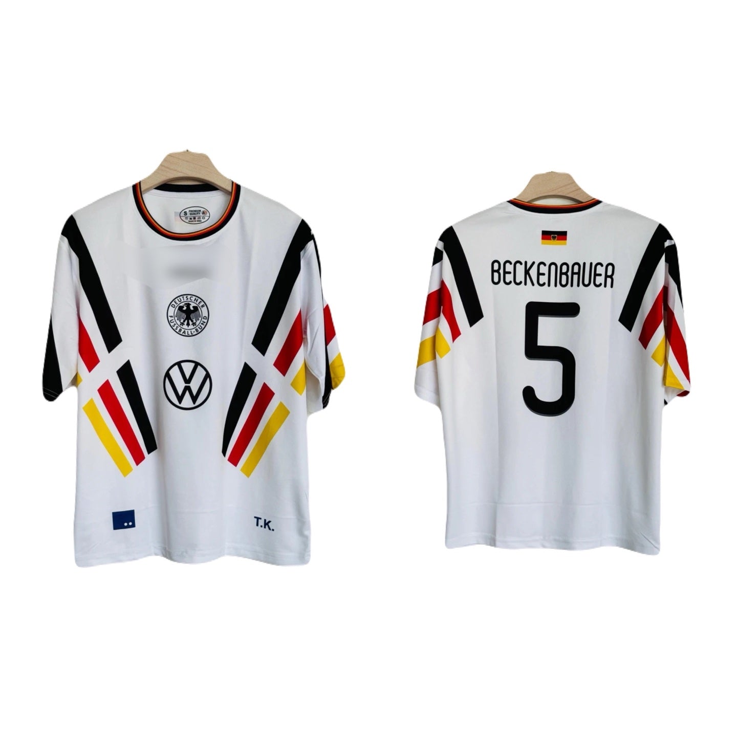 Germany 1996 HOME jersey Five sleeve Beckenbauer - P162 - bmg store