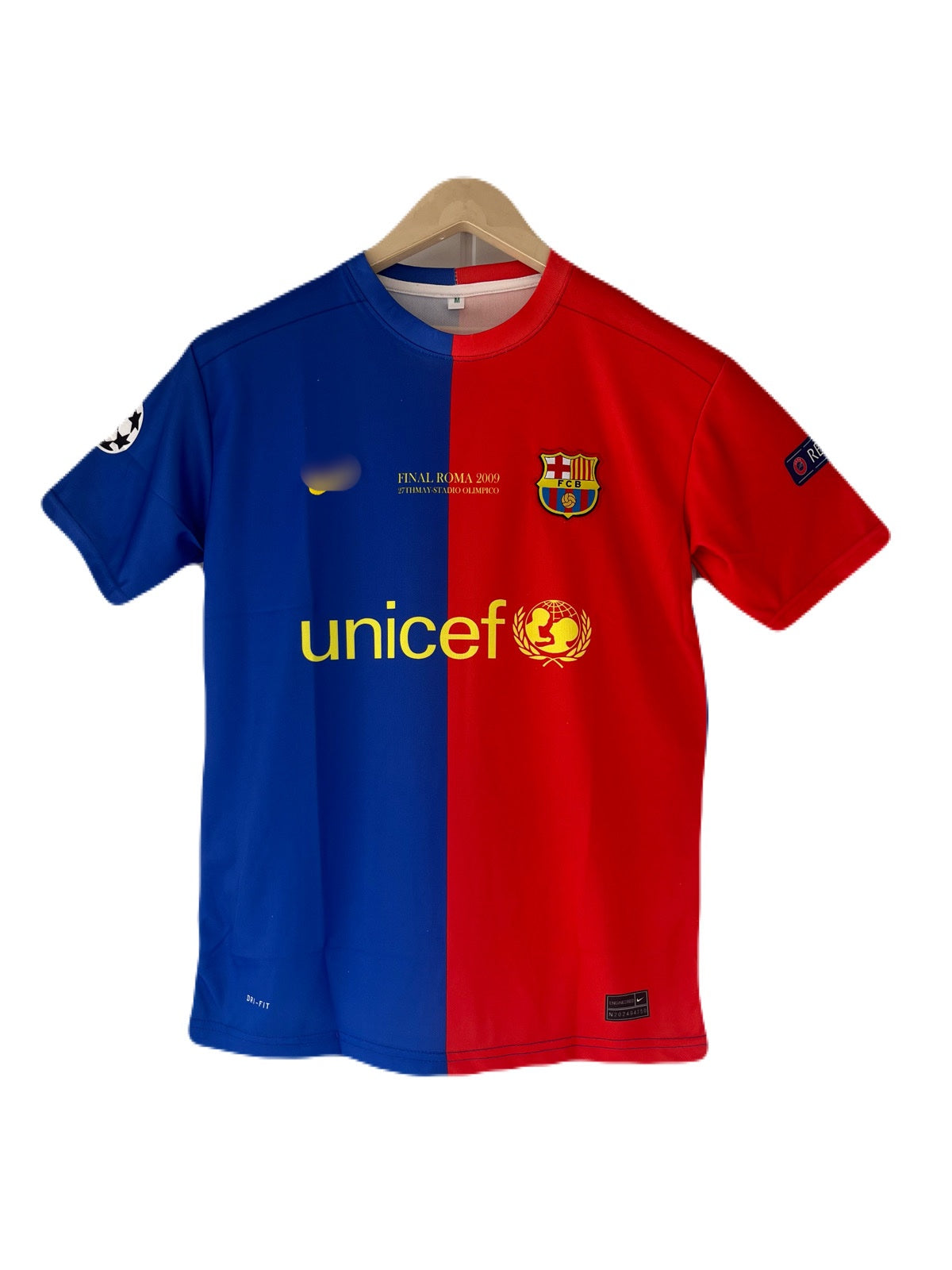 Messi Barcelona 2009 Home Half sleeve jersey - P2000