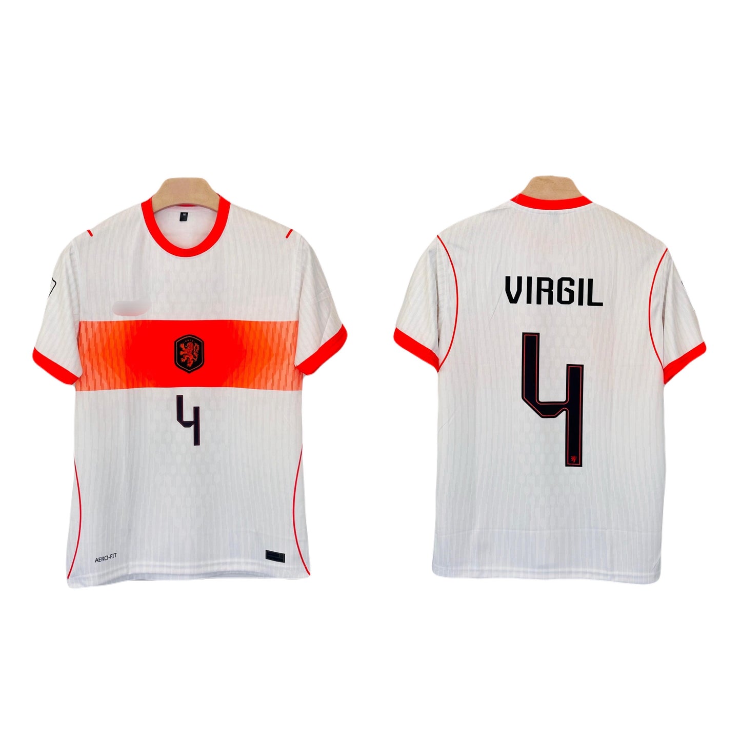 van dijik Netherlands 2026 World Cup away Half Sleeve Jersey -