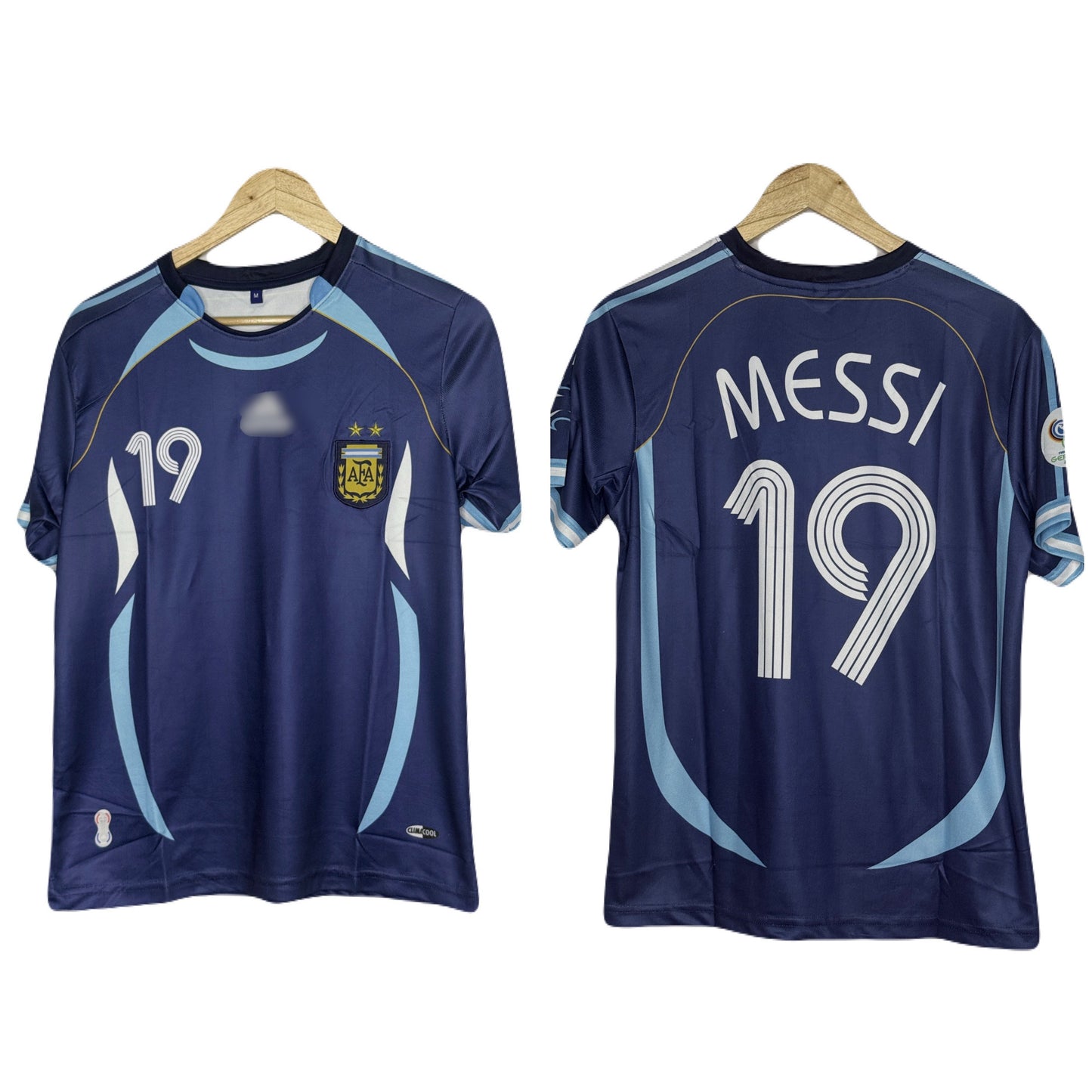 Argentina 2006 Away Kit Messi Half Sleeve - bmg store