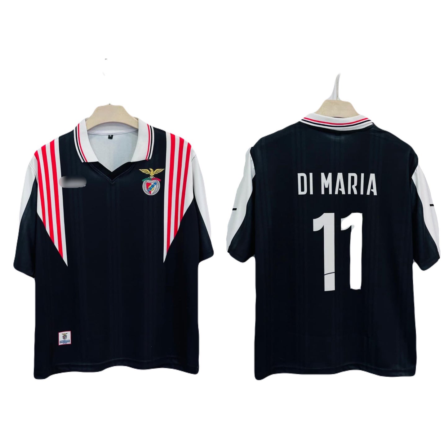 Benfica 1997-98 Third Kit Dimaria Five Sleeve - bmg store