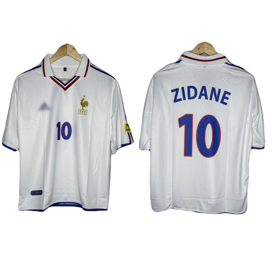 France 2000-01 Away Kit Zidane Five Sleeve - bmg store