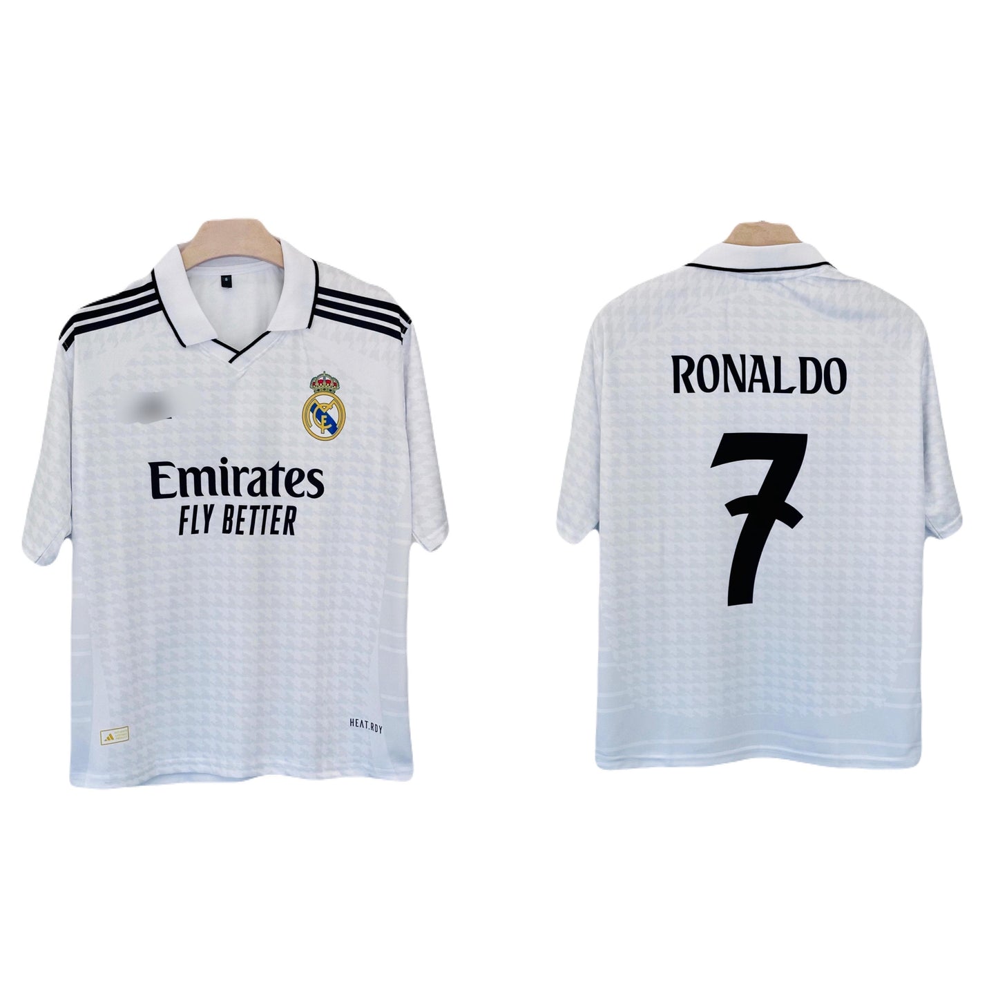 Real madrid 2024-25 Ronaldo Edition Home Collar Five Sleeve Sublimation - P1542