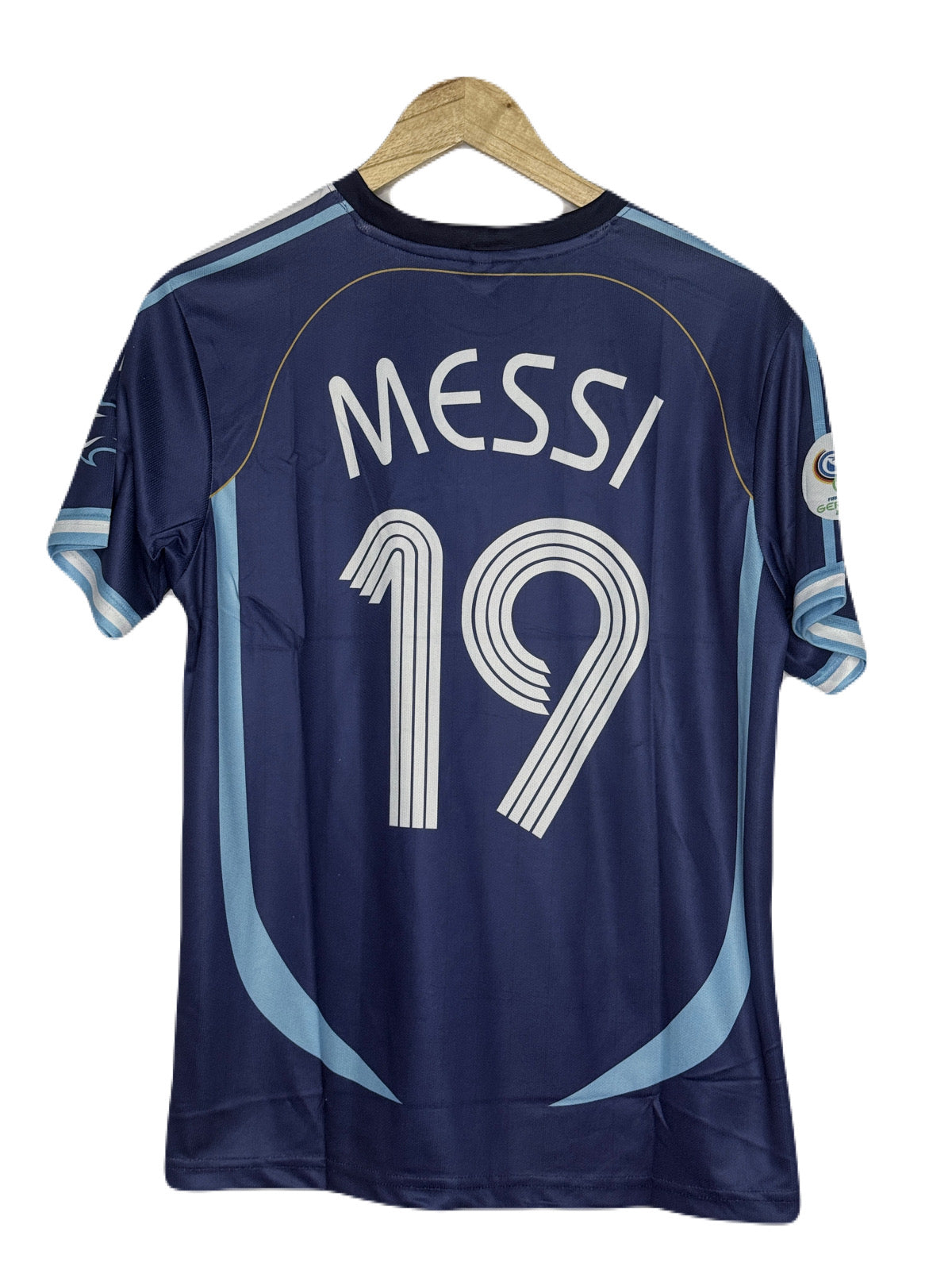 Argentina 2006 Away Kit Messi Half Sleeve - bmg store