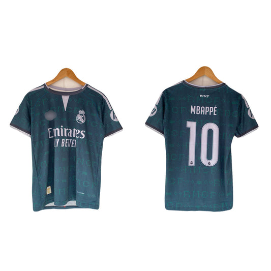 Mbappe Real Madrid Away 2026/27 Season Half Sleeve sublimation jersey - P2787 | BMG STORE