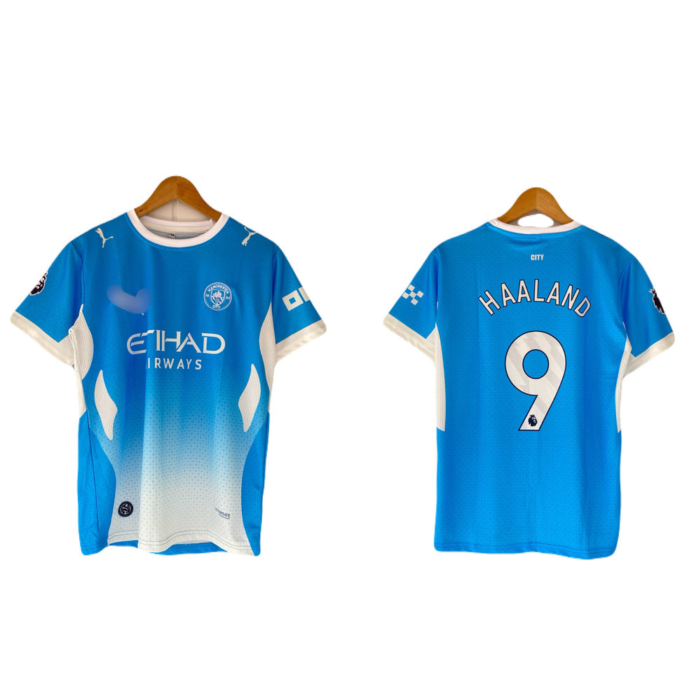 Haaland Manchester City 2026/27 Season Home Jersey Half sleeve Embroidery  P2786 | BMG STORE