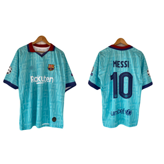 Messi Barcelona Five Sleeve collar Embroidery- P2768 | BMG STORE