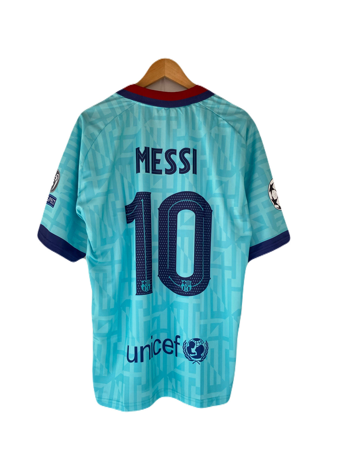 Messi Barcelona Five Sleeve collar Embroidery- P2768 | BMG STORE