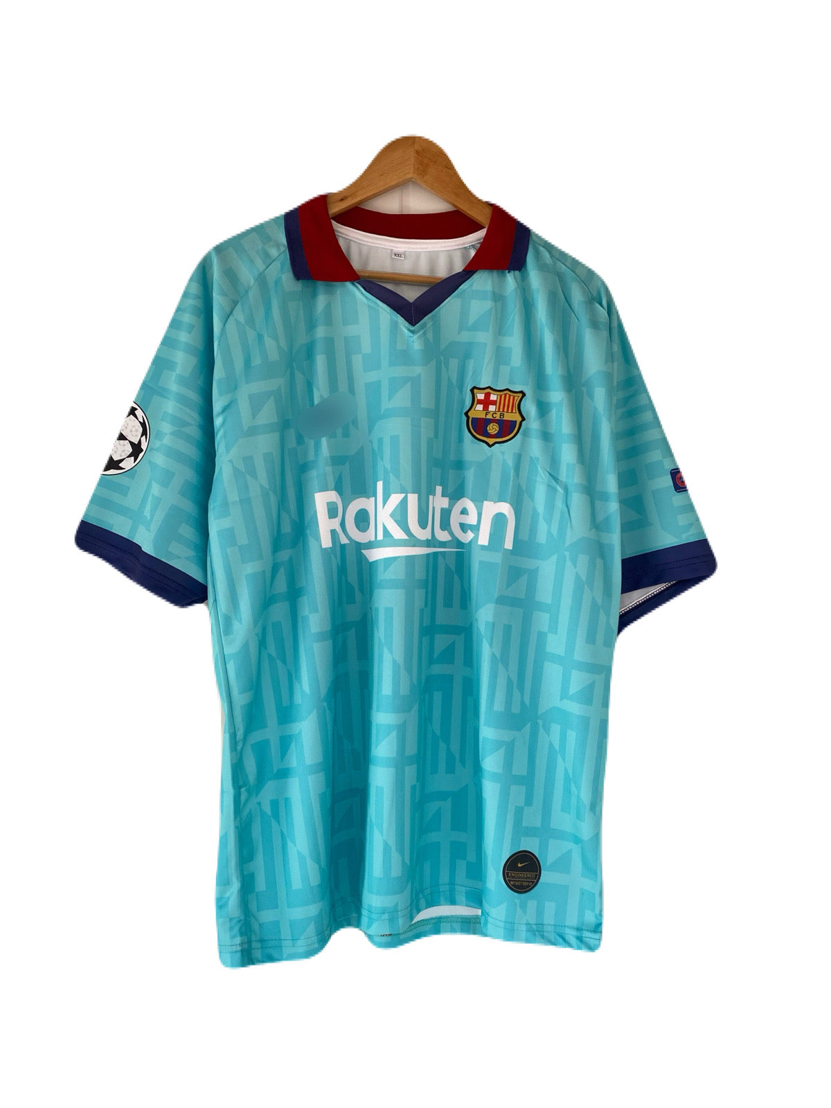 Messi Barcelona Five Sleeve collar Embroidery- P2768 | BMG STORE