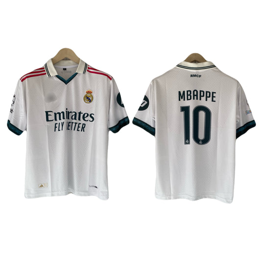 Mbappe Real Madrid Home 2026/27 Collar Five Sleeve Embroidery Jersey - P2479 | BMG STORE