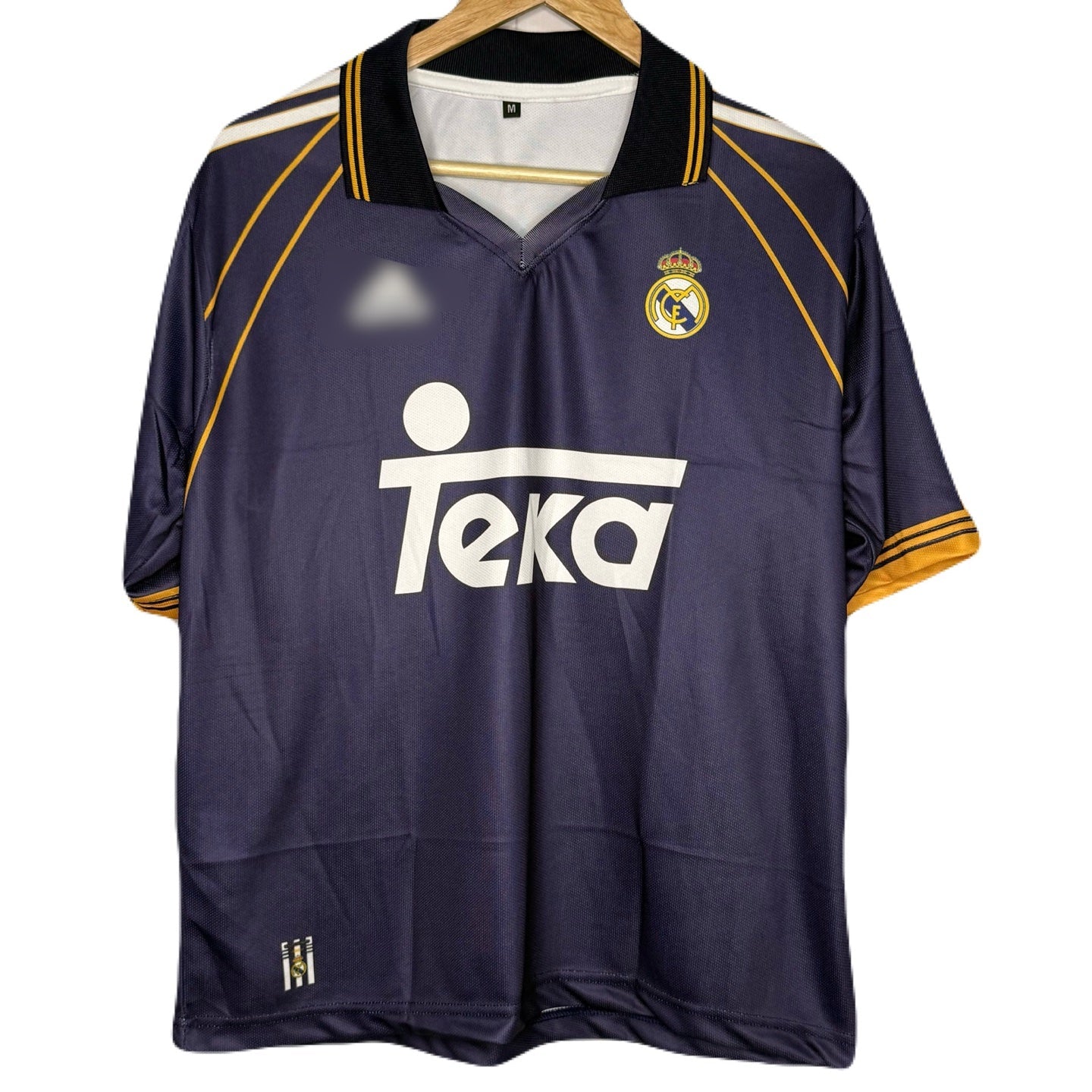 Real Madrid 1997-98 Third  Kit R.Carlos Five Sleeve - bmg store