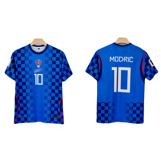 Modric Croatia 2026 World cup  Away Half Sleeve  Jersey - P1815