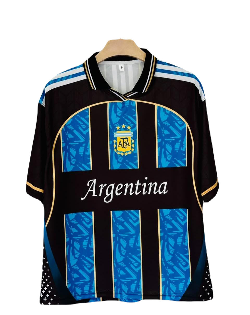 Messi Argentina special Edition Five Sleeve Collar Sublimation jersey P2591 | BMG STORE