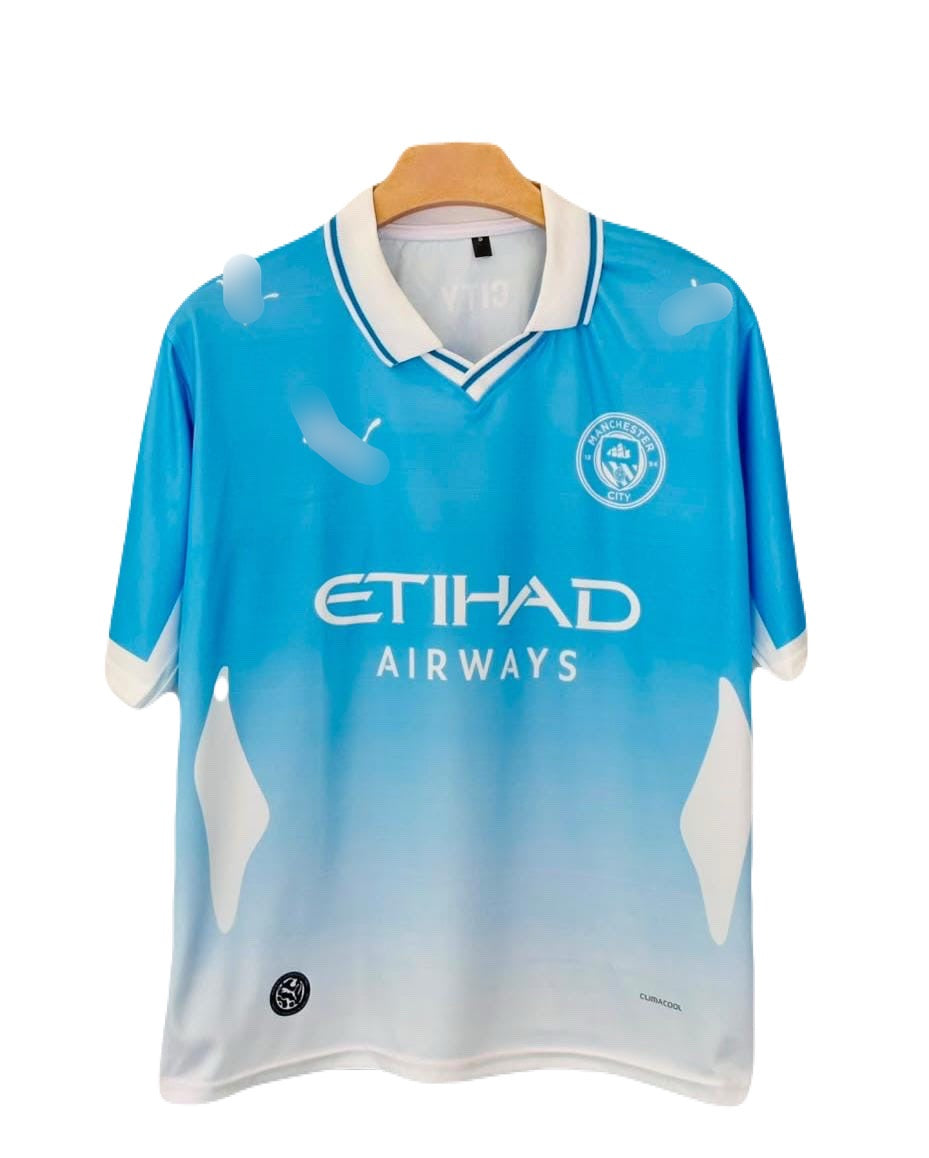 Haaland Manchester City 2026/27 Home Five Sleeve Collar Sublimation jersey-P2642 | BMG STORE