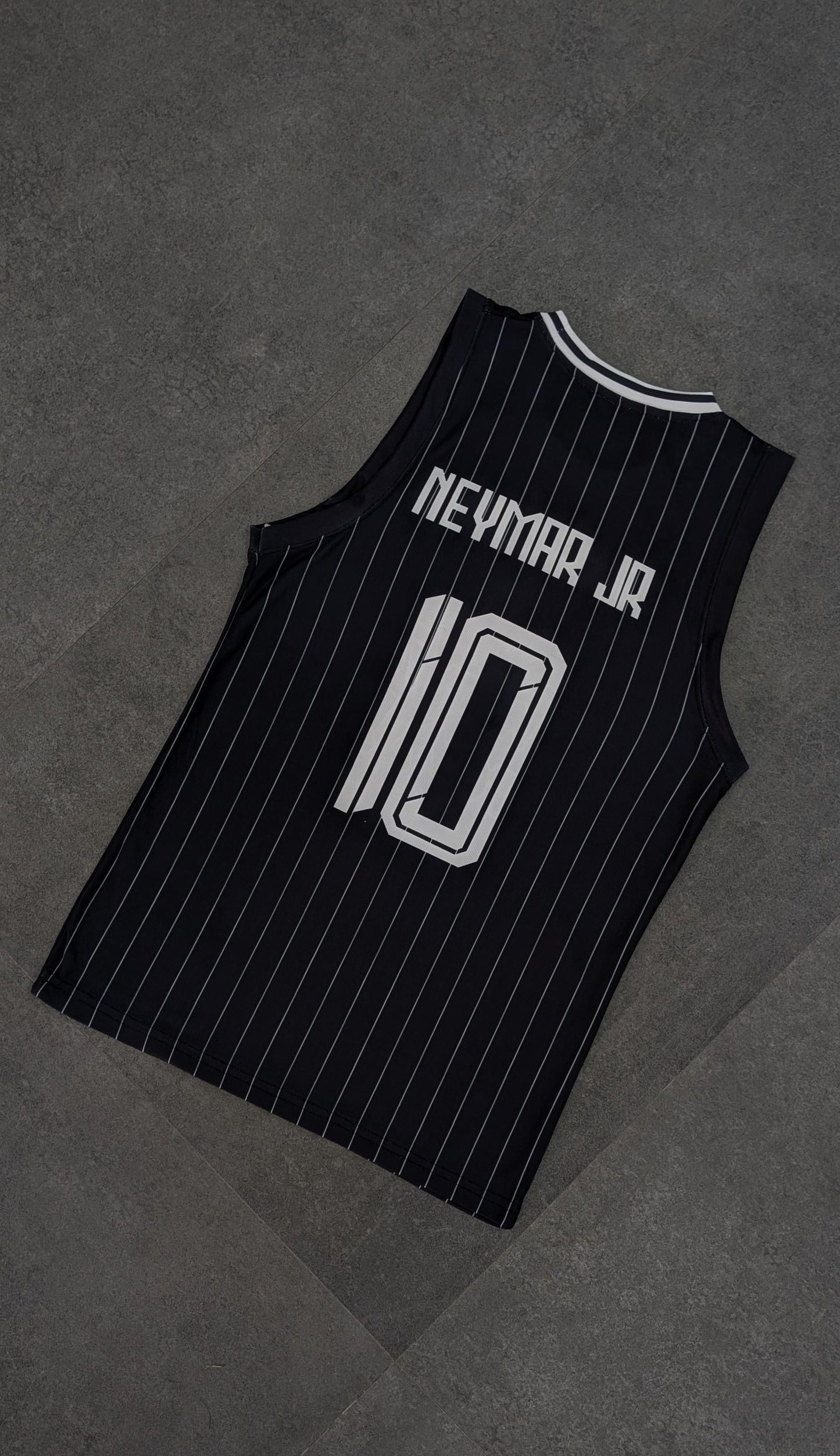 Neymar Santos home  sleevless bibs sublimation -