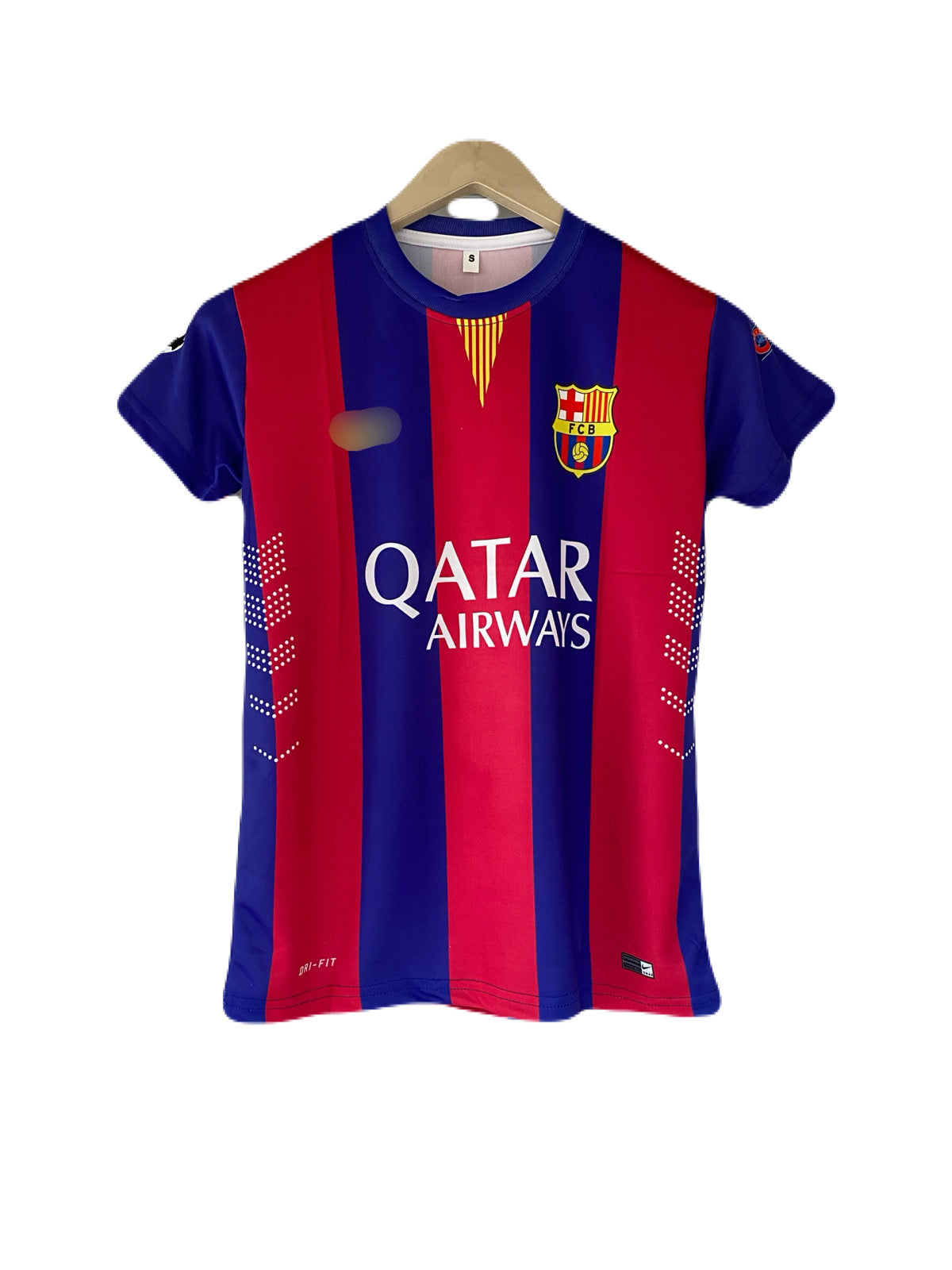 Neymar Barcelona 2014/15 home Kit Half Sleeve sublimation - P2159
