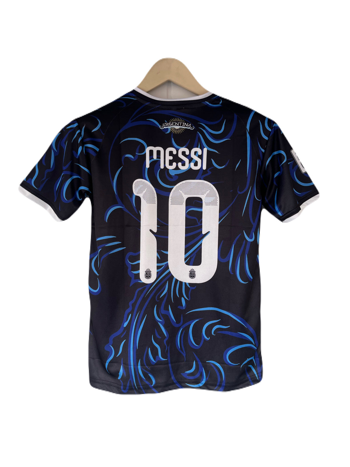 Argentina 2026 World Cup Away Kit Messi Half Sleeve sublimation - P1549