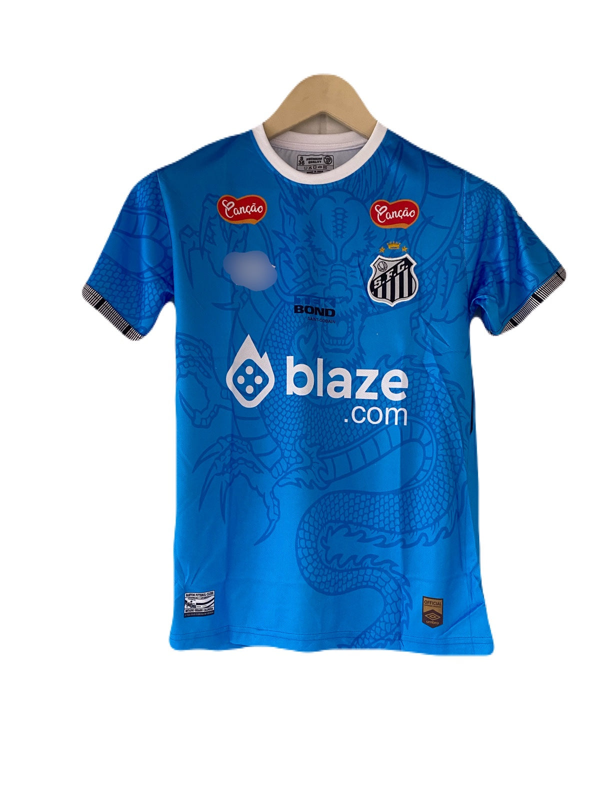 Neymar Santos 2026/27 half sleeve embroidery - P2089