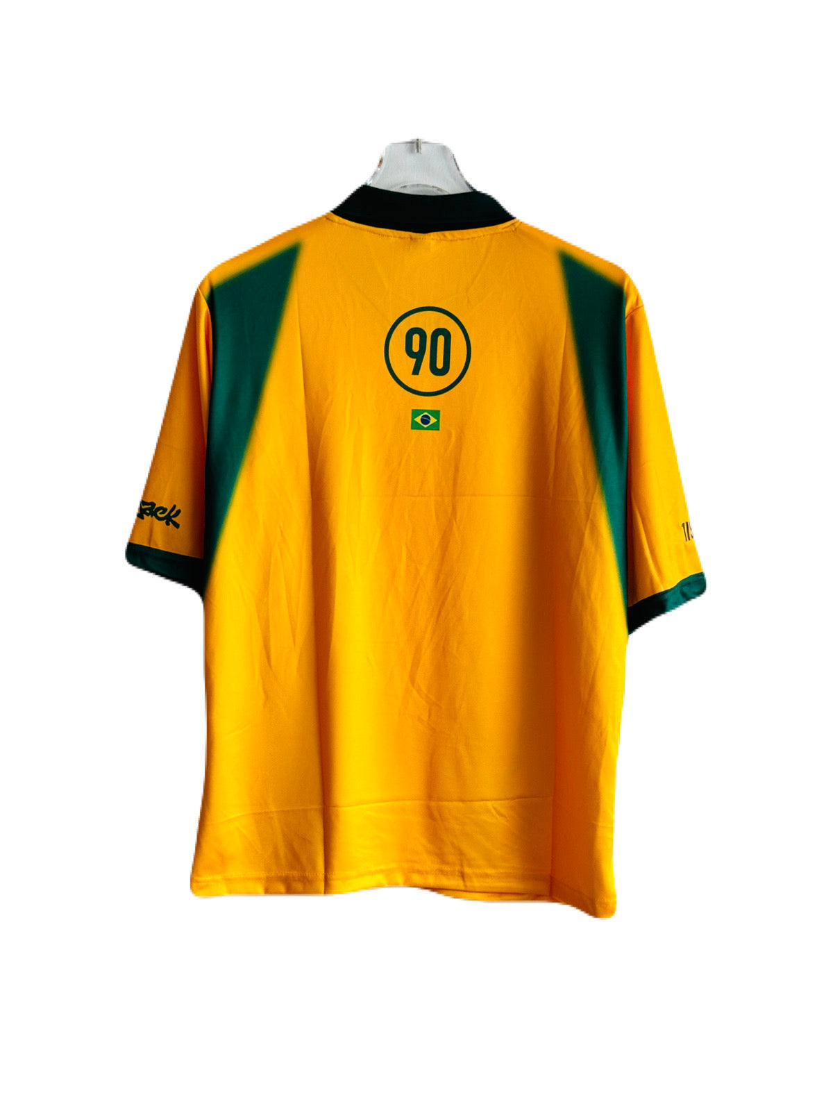 Brazil Special Edition kit plain back Five Sleeve collar Embroidery- P2331