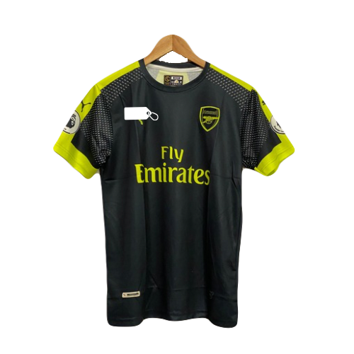 Ozil arsenal black and yellow vintage jersey P1109 - ms retro store
