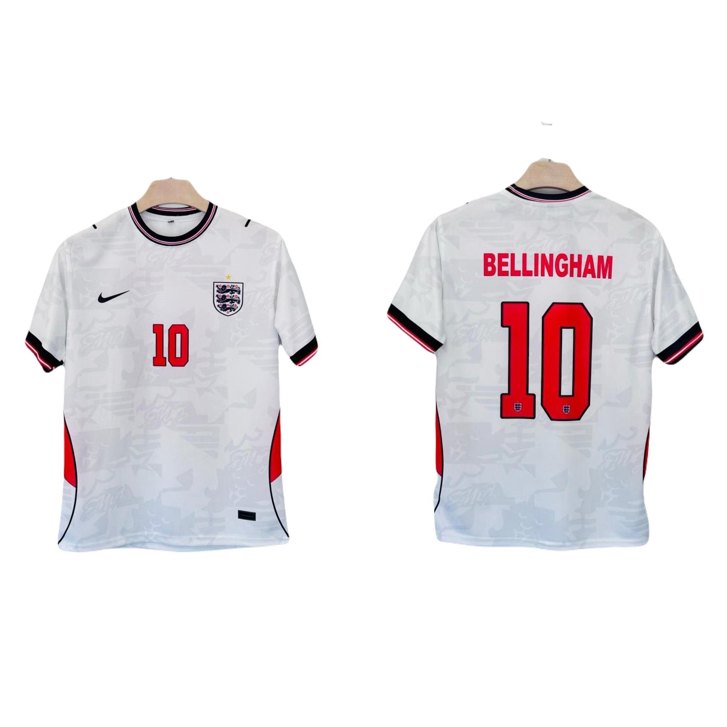 England 2026 World Cup Home Bellingham Half Sleeve Sublimation Jersey - P1472