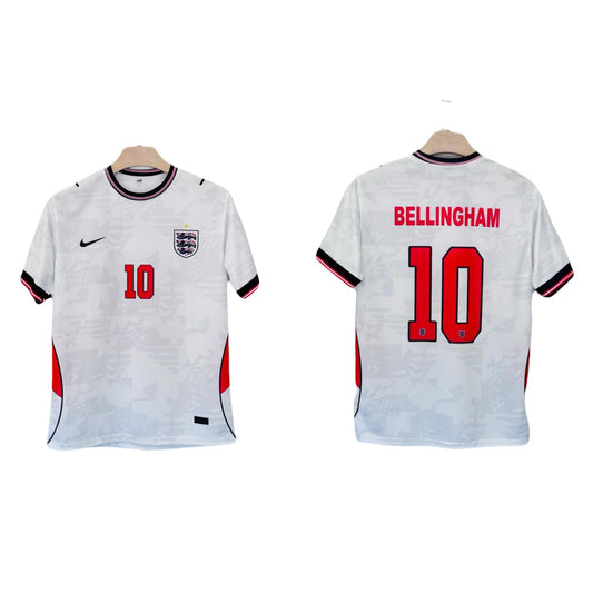 England 2026 World Cup Home Bellingham Half Sleeve Sublimation Jersey - P1472
