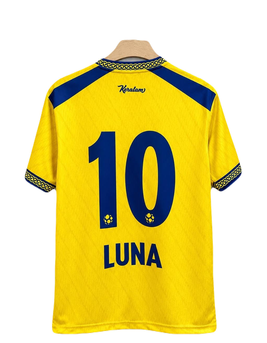 Luna Kerala Blasters 2026-27 Home Half Sleeve Sublimation Jersey - P2836 | BMG STORE