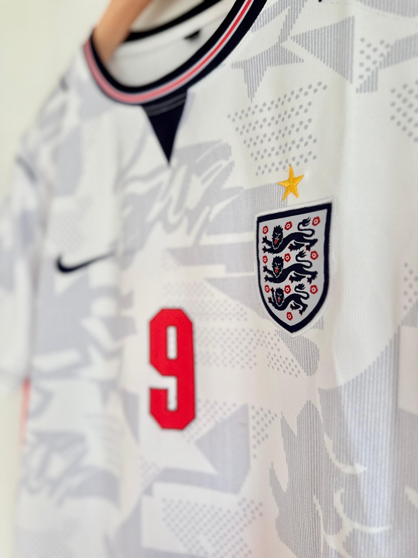 England 2026 World Cup Home kane Half Sleeve Embroidery Jersey
