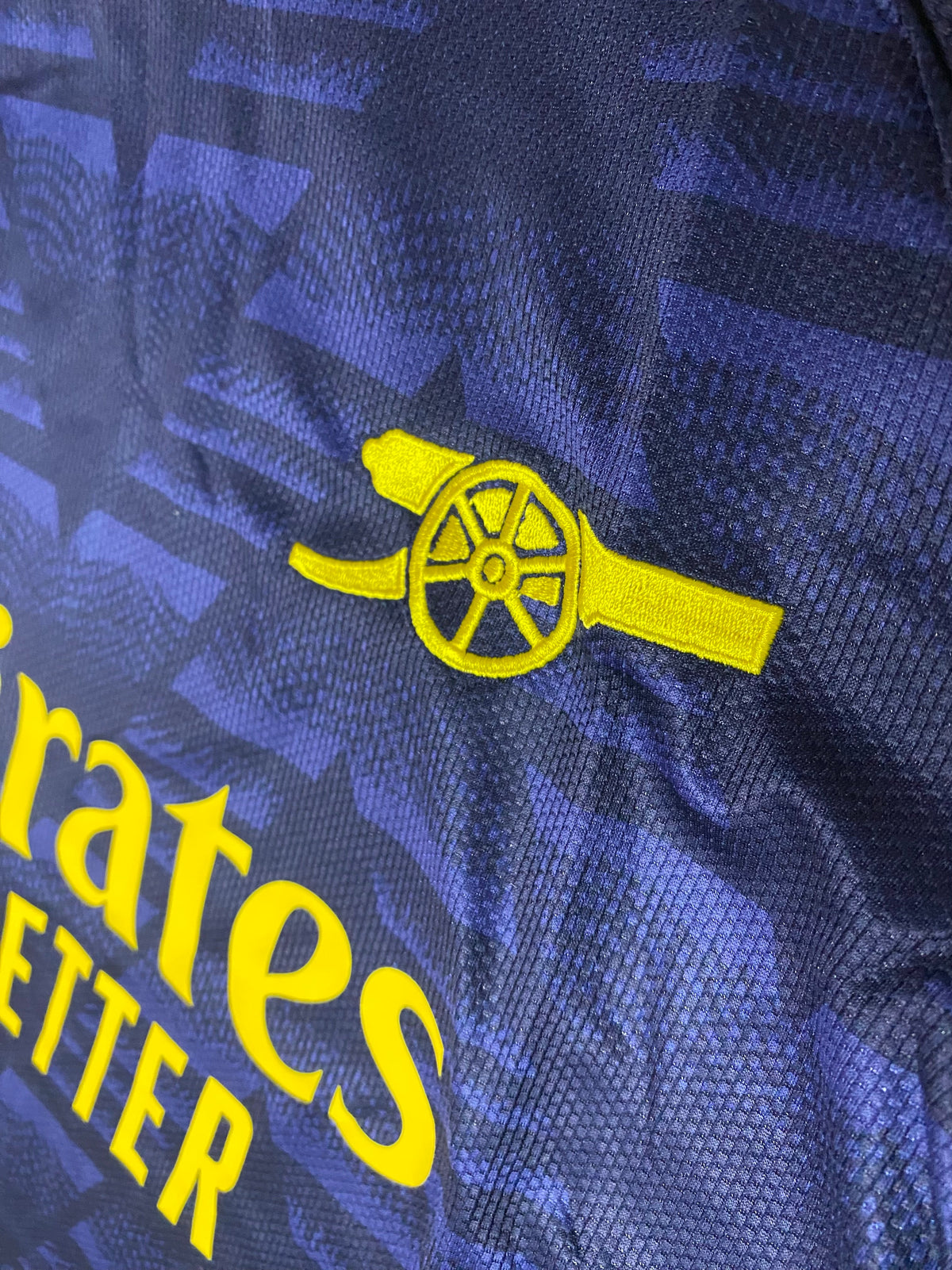 Arsenal Master version 2026/27 away kit half sleeve - P2472
