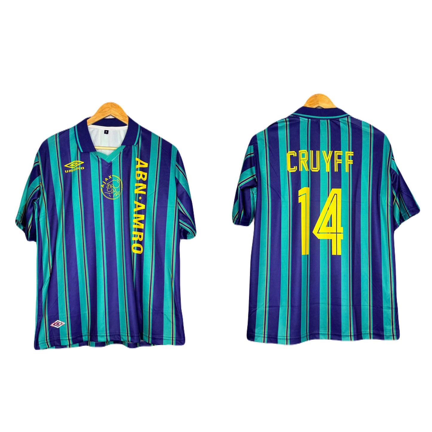 Ajax 1993-94 Away Kit Cryuff Five Sleeve - bmg store