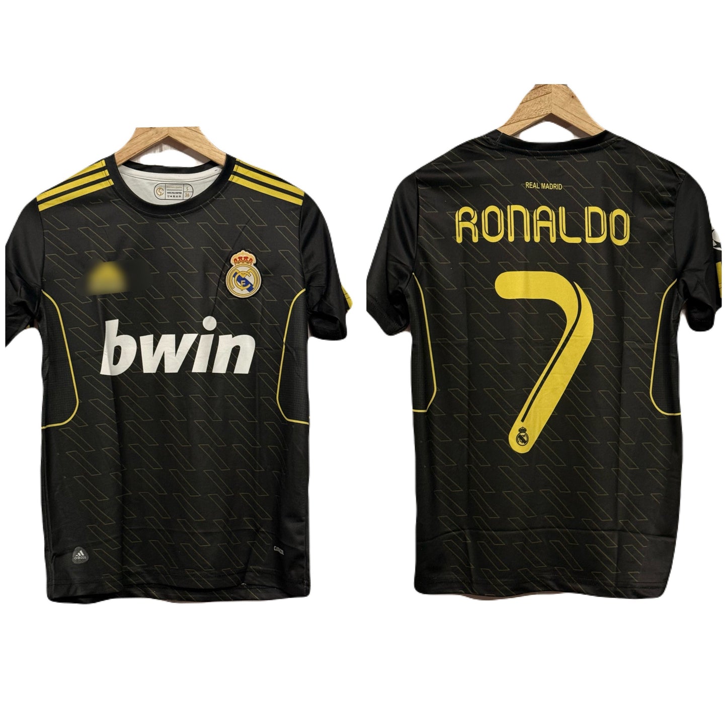 Real Madrid 2011-12 Away Kit Ronaldo Half Sleeve -P909 bmg store