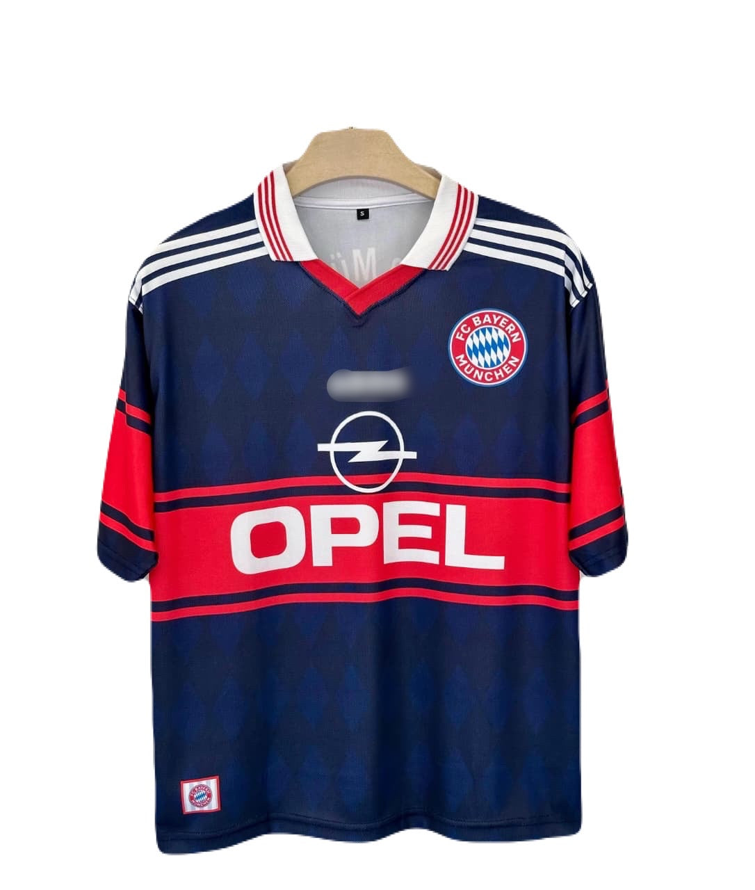 Bayern Munich 1997-98 Home kit Matthaus Five sleeve - P816 bmg store