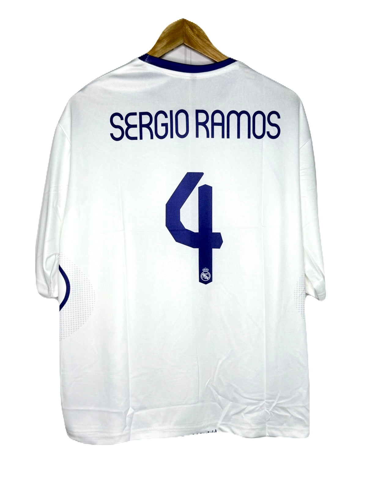 Real Madrid 2007 Home Kit Ramos Five Sleeve - bmg store