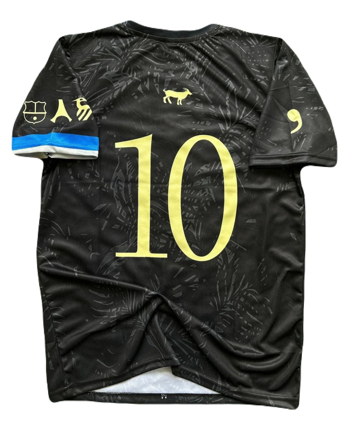 Best Retro Leo messi Goat Jersey P138 - bmg store