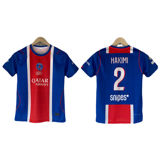 Hakimi Psg new season Home Kit Half Sleeve sublimation - P2153
