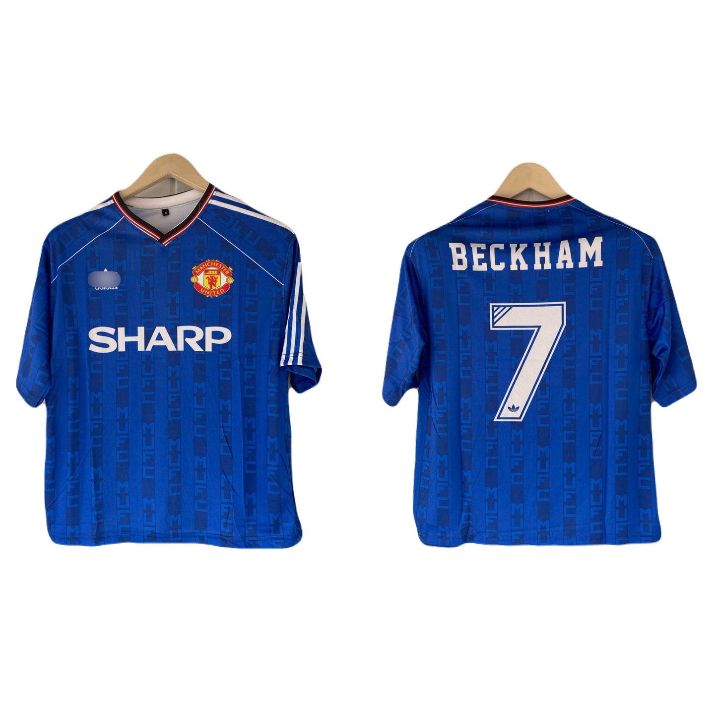 Beckham Manchester united Five Sleeve sublimation jersey - P2140
