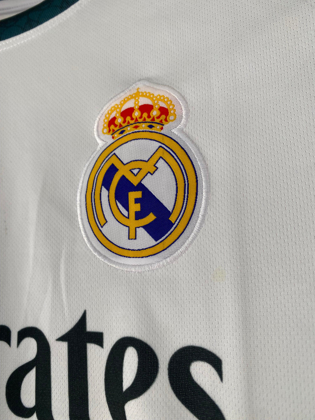 Mbappe Real madrid 2026/27 home kit full sleeve embroidery - P2484 | BMG STORE