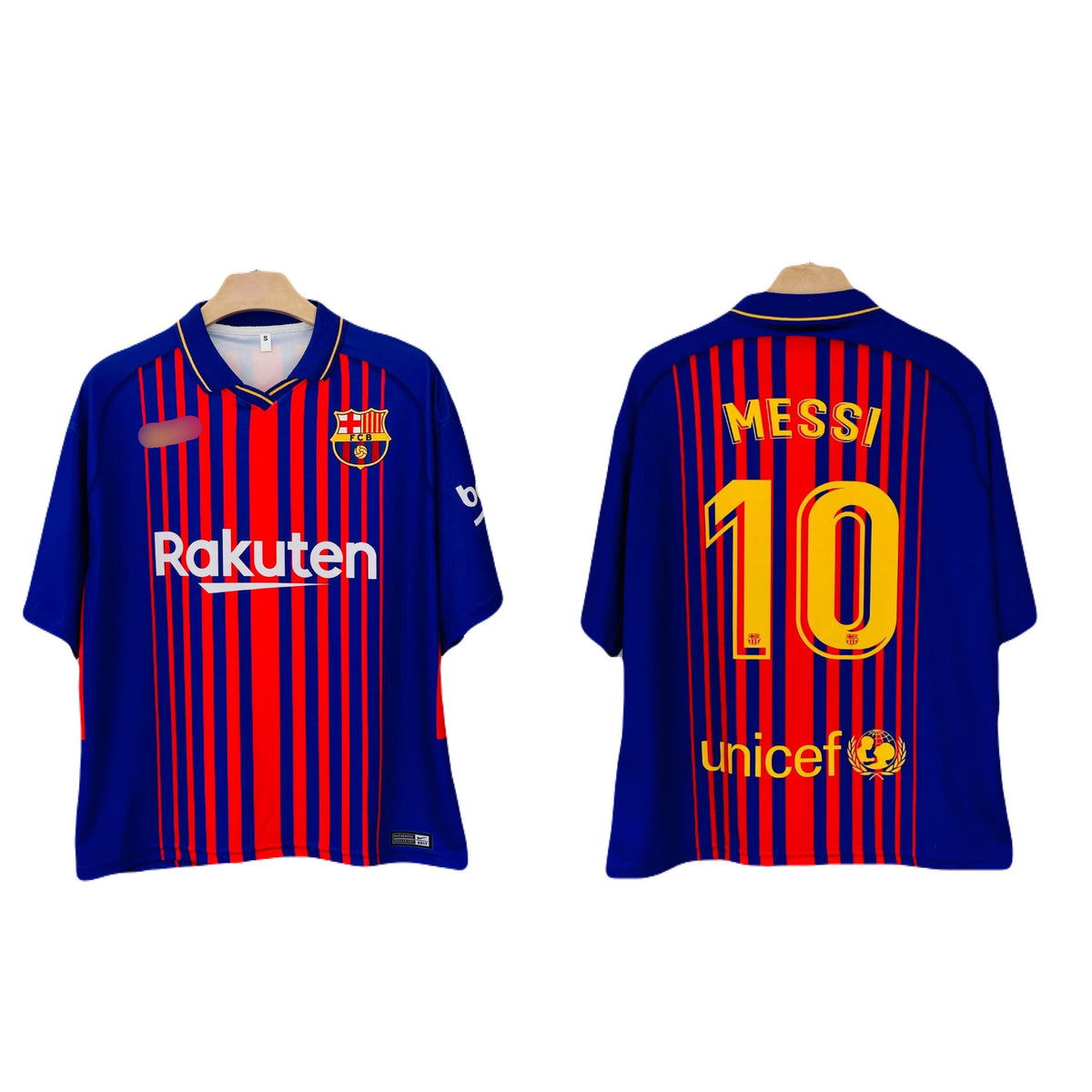 Messi Barcelona  Jersey Five Sleeve collar Sublimation - P2789 | BMG STORE