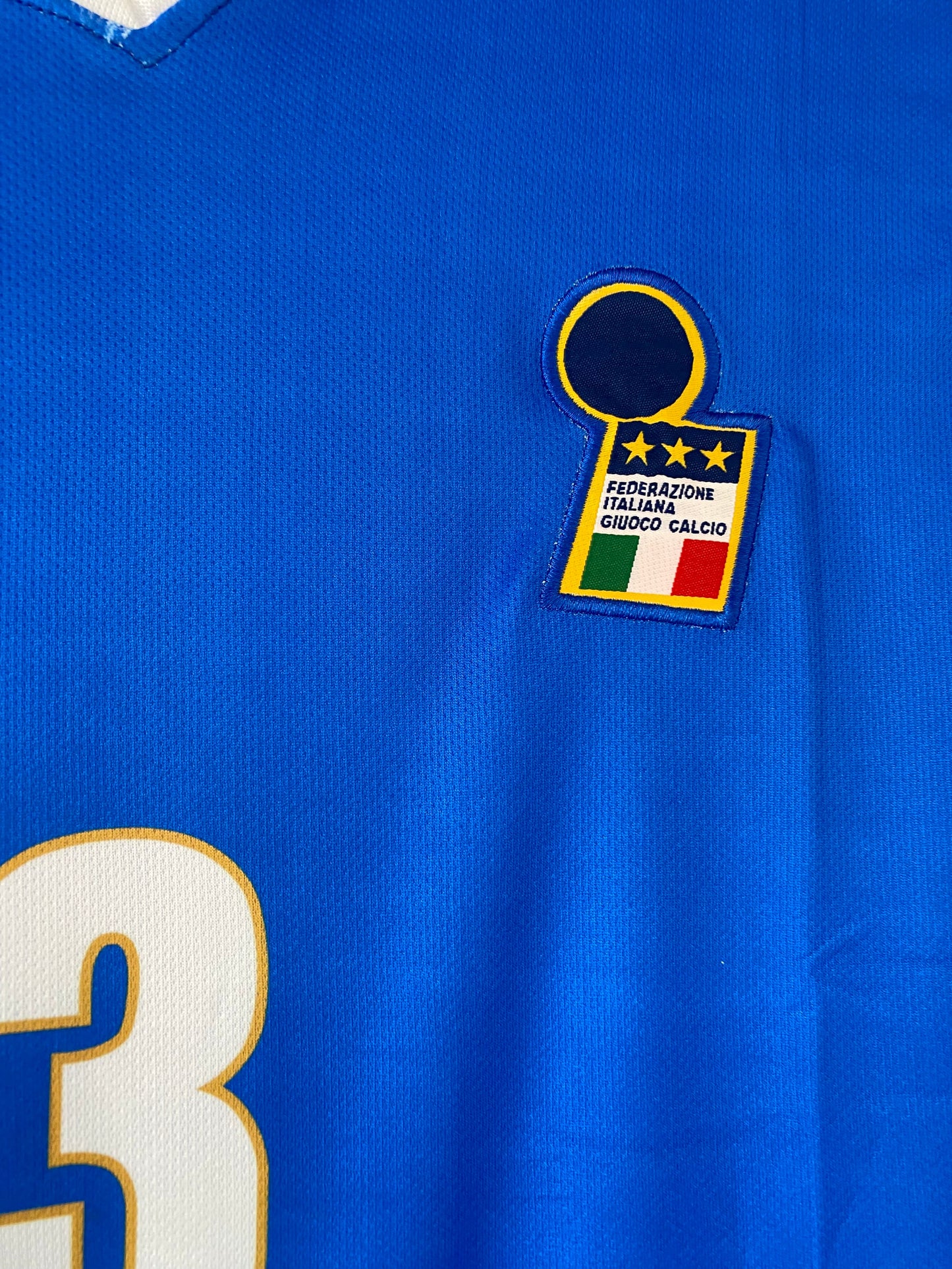 Maldini Italy home Half sleeve Collar Embroidery Jersey - P2074