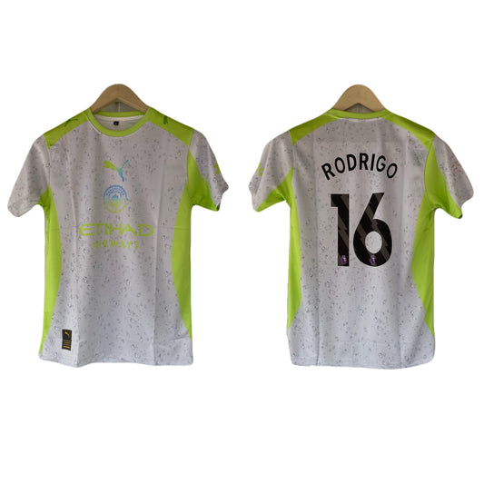 Rodri Manchester City 2026/27 third kit Half Sleeve sublimation jersey - P2142