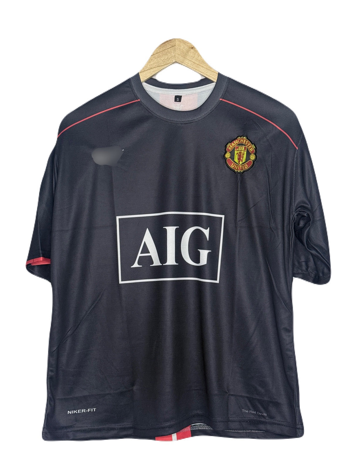 Manchester United 2007-08 Away Kit Ronaldo Five Sleeve - bmg store