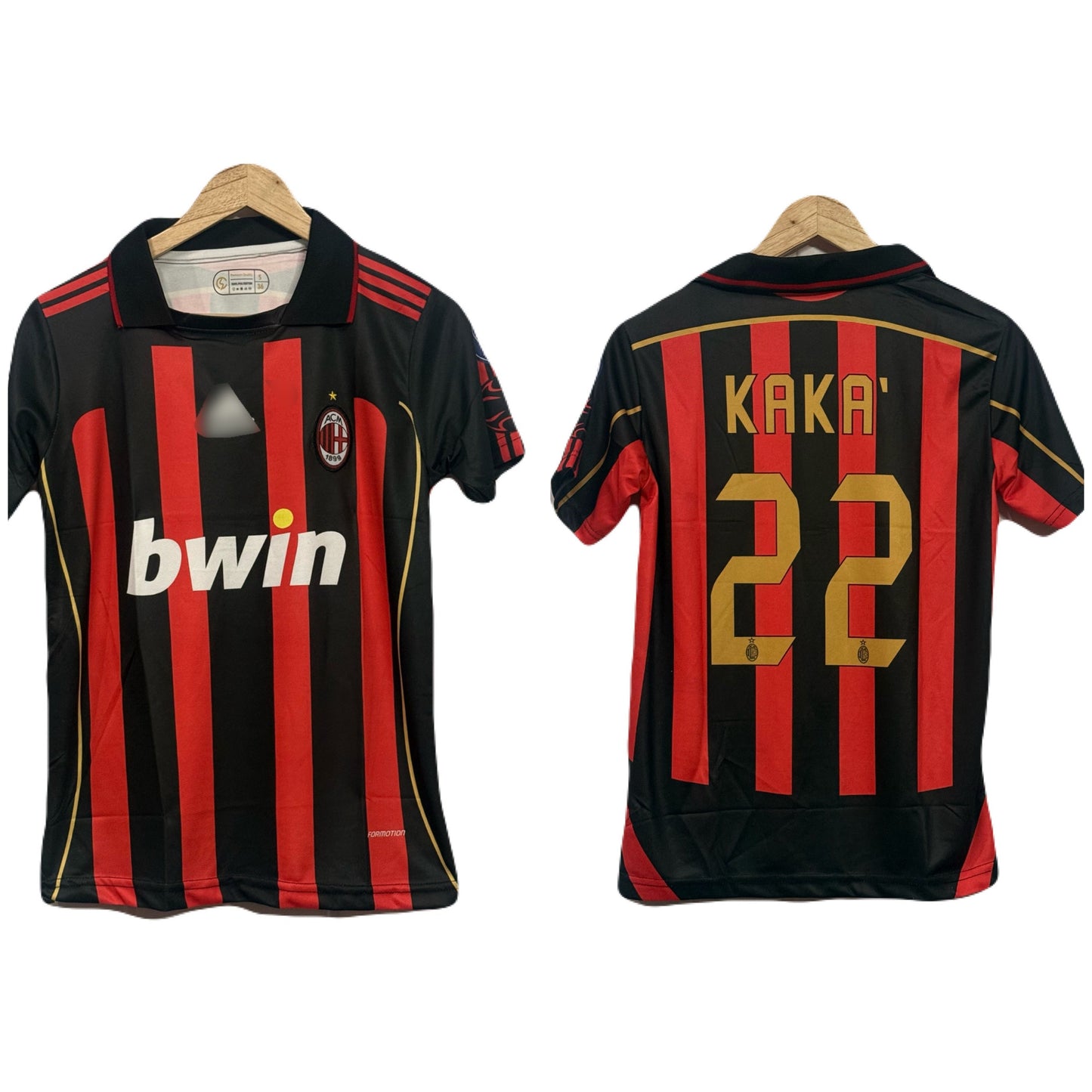 Ac Milan 2006-07 Home kit Polo Kaka Half Sleeve-P903 bmg store