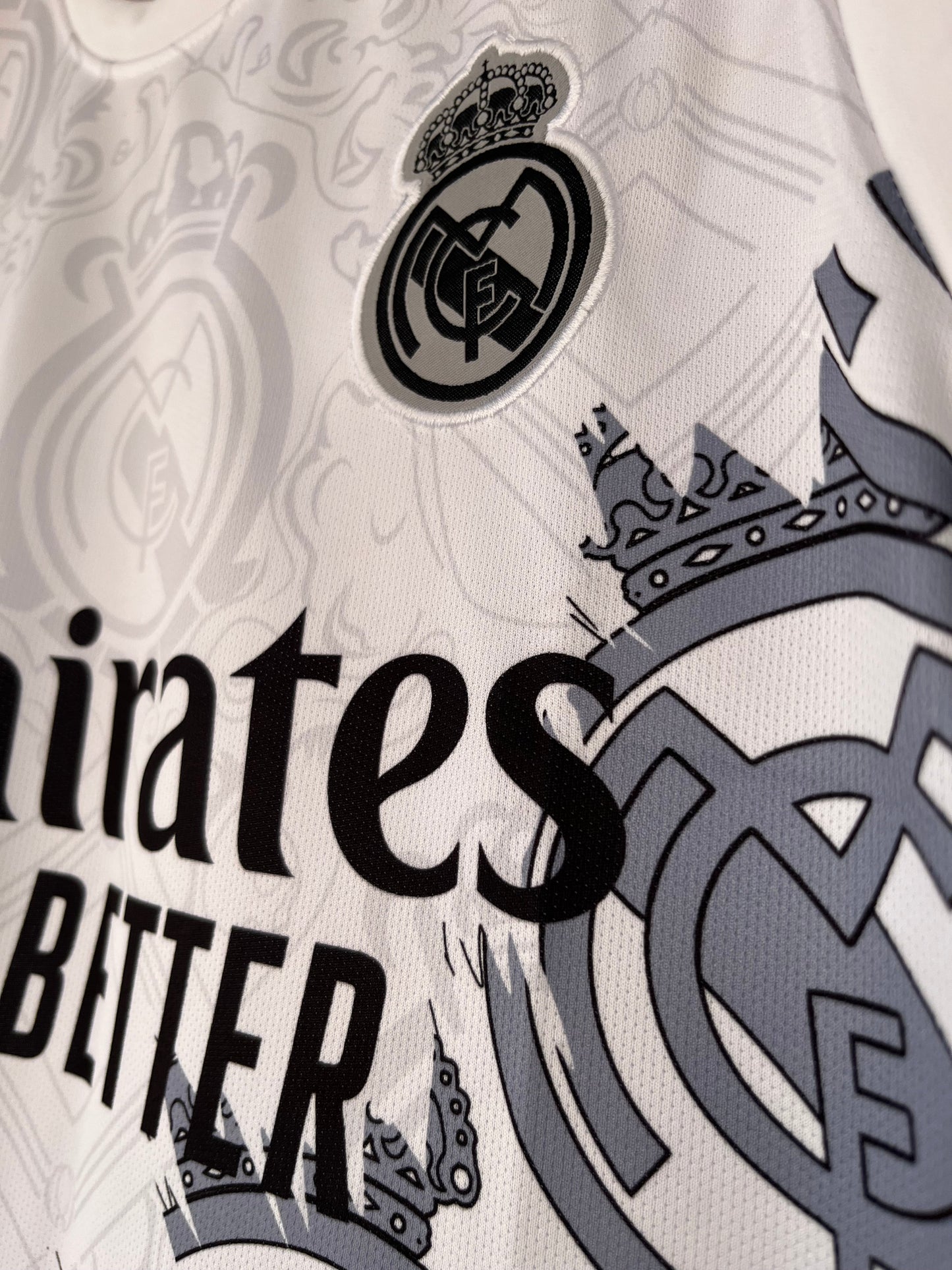 Real madrid dragon sleevless bibs embroidery - P1565