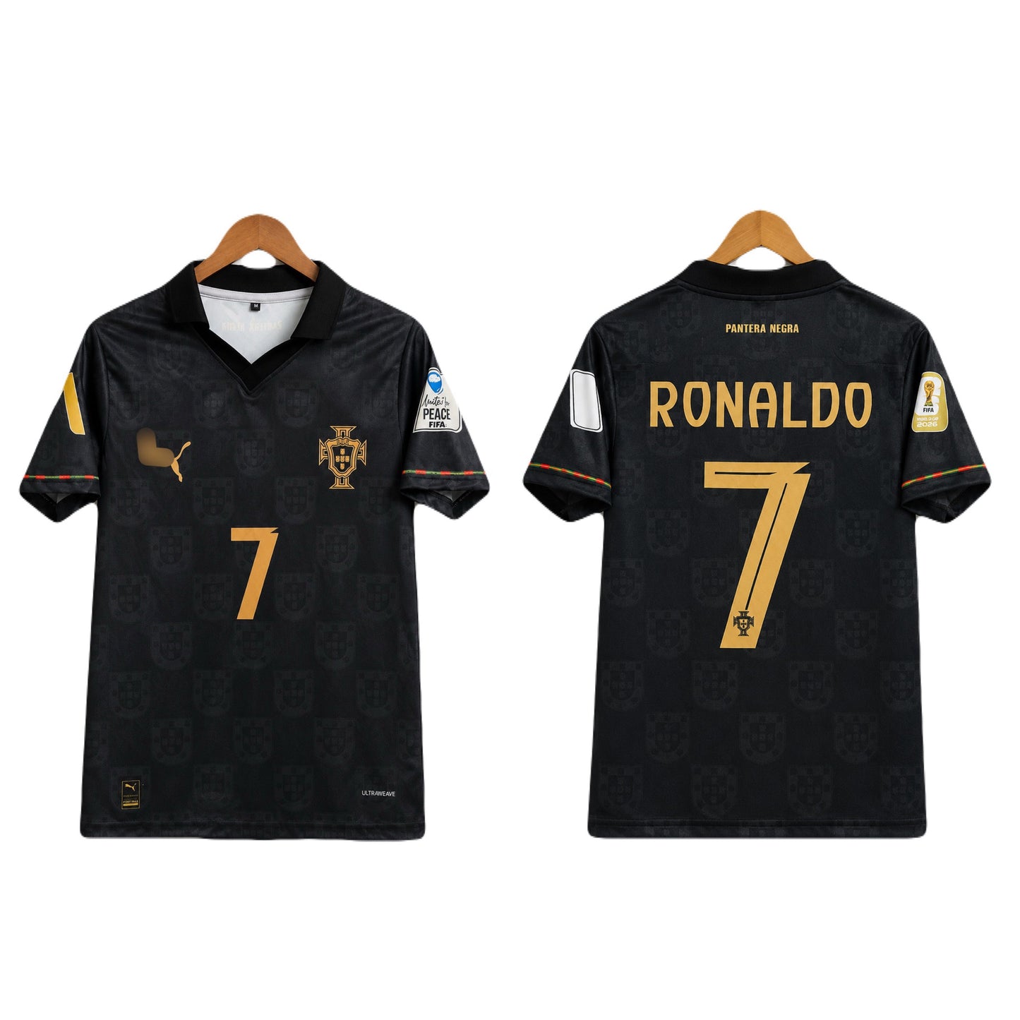 Ronaldo portugal 2026 special edition half collar sublimation jersey - P2063