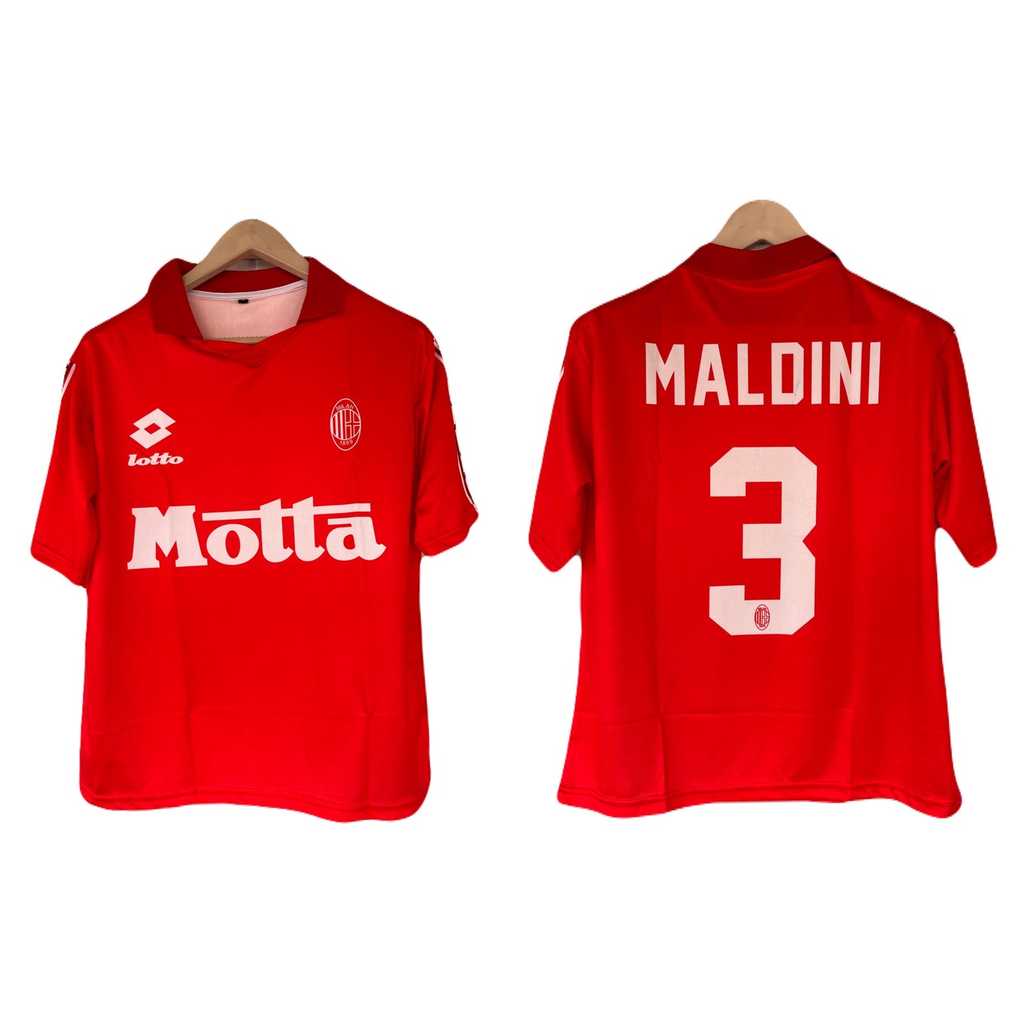 Maldini Ac milan COLLAR FIVE SLEEVE JERSEY - P2116