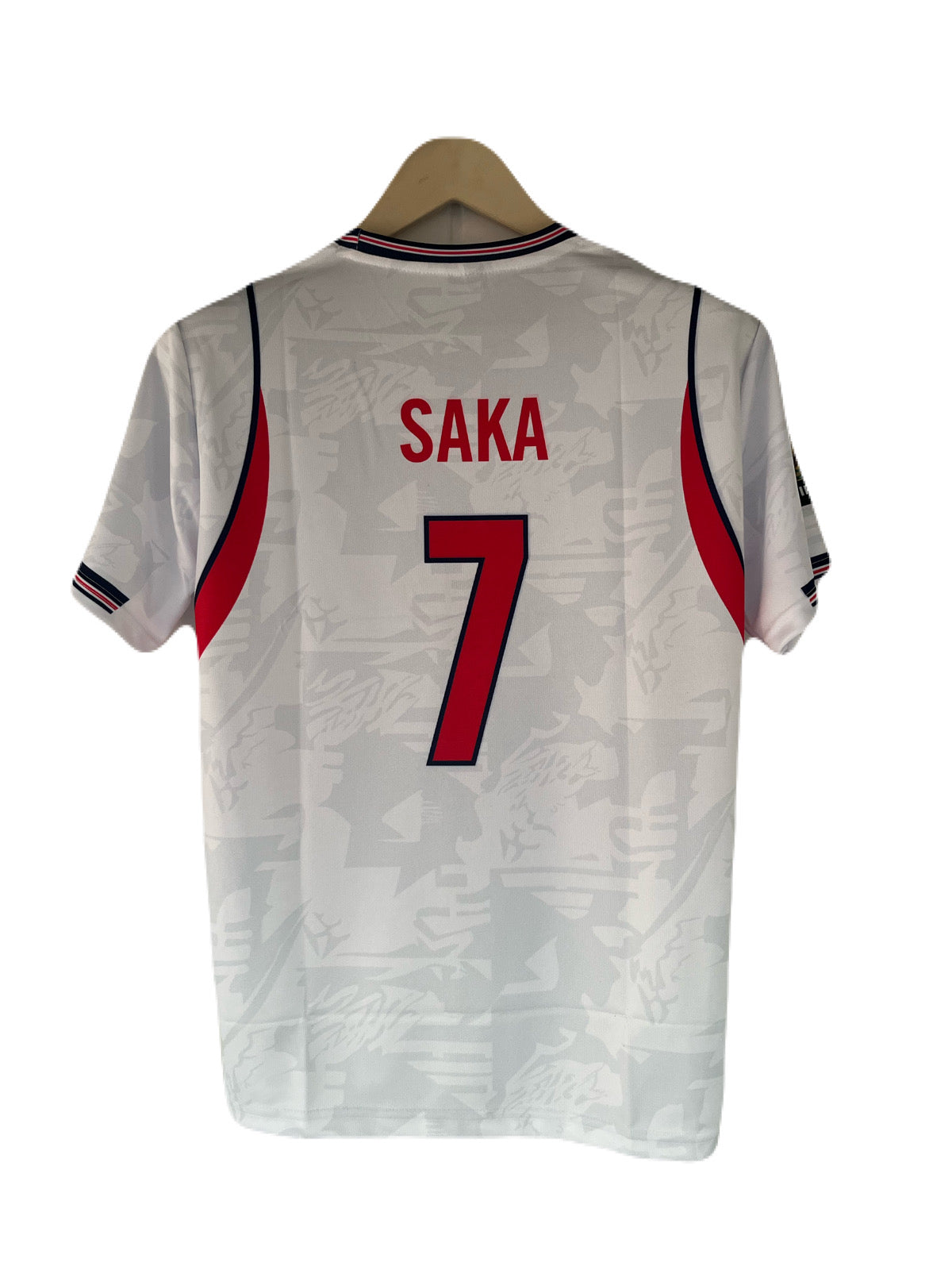 England 2026 World Cup Home Saka Half Sleeve Sublimation Jersey -P1480