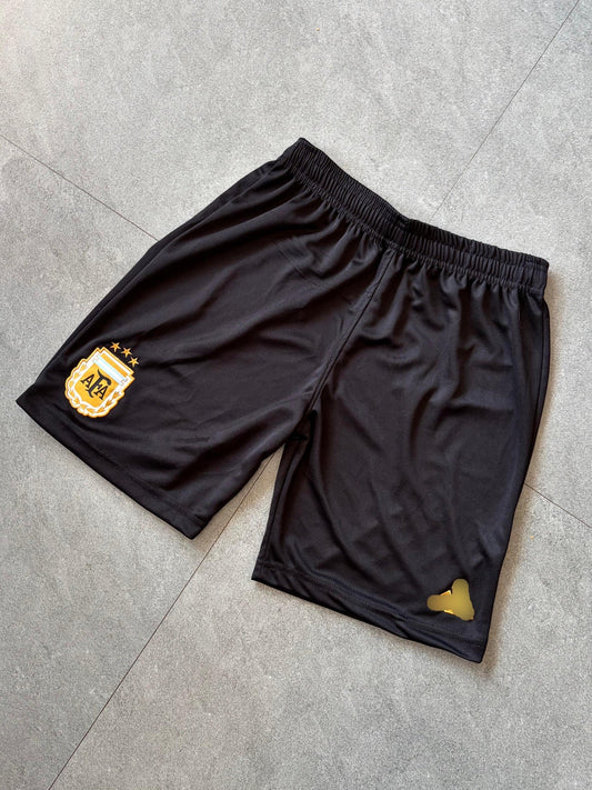 Argentina 2026 Embroidery black shorts/ -