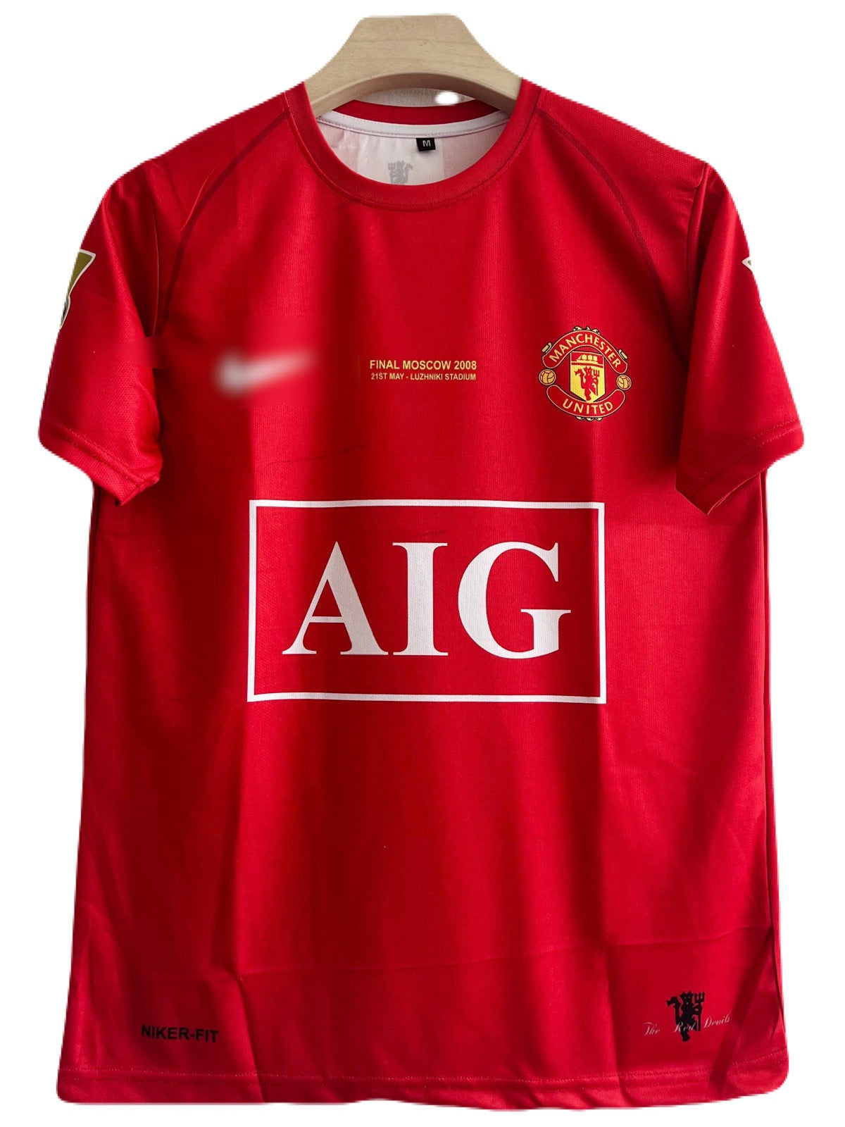 Best Retro jersey Ronaldo 2008 united ucl final edition Half sleeve p15 - bmg store